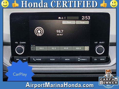 Certified 2024 Honda Accord EX image 8