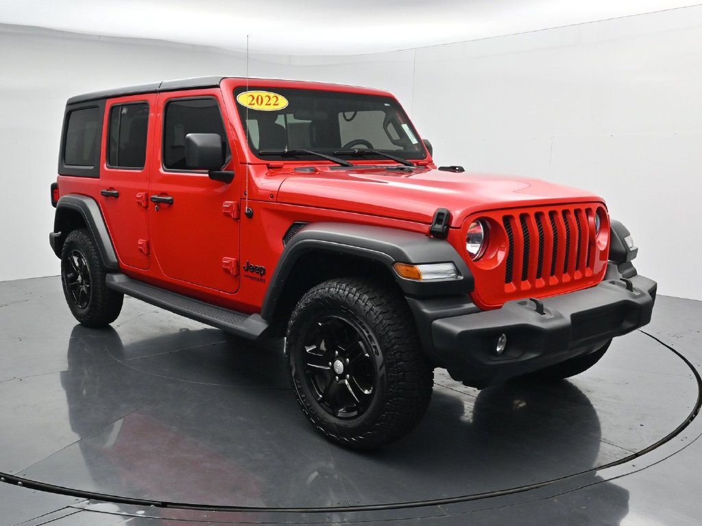 Used 2022 Jeep Wrangler Unlimited Sport AWD/4WD image 2