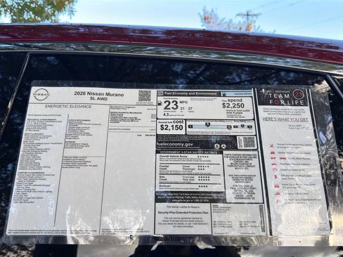 New 2026 Nissan Murano SL image 12