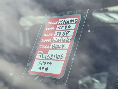 New 2026 Jeep Gladiator Sport image 21