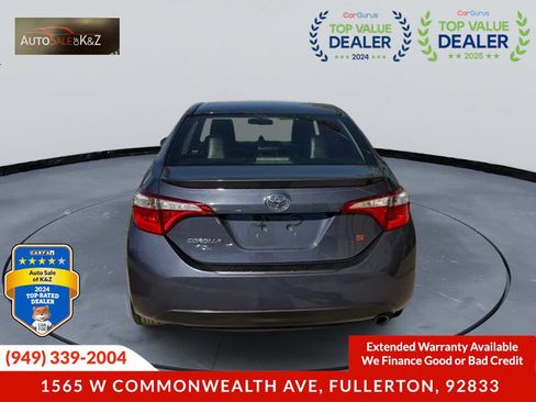 Used 2015 Toyota Corolla S FWD image 3