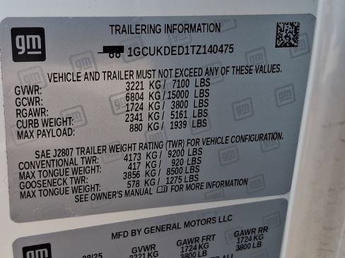 Certified 2026 Chevrolet Silverado 1500 LT AWD/4WD image 29