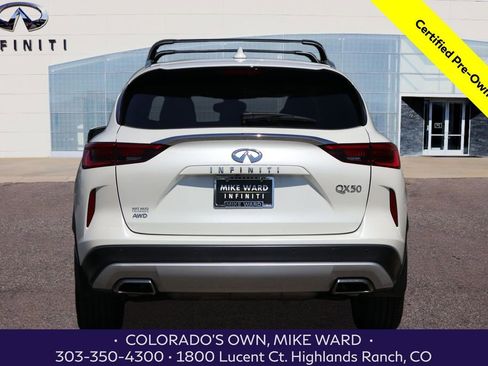 Certified 2020 INFINITI QX50 Luxe w/ Navigation Package image 4