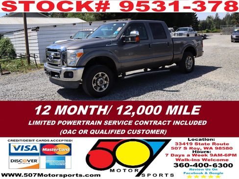 Used 2013 Ford F250 Lariat w/ Chrome Pkg AWD/4WD image 2