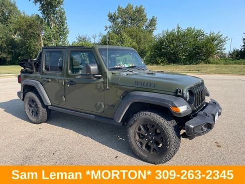 Used 2021 Jeep Wrangler Unlimited Sport AWD/4WD image 1