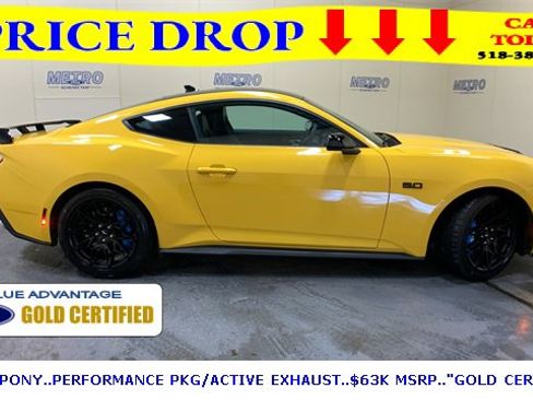 Certified 2024 Ford Mustang GT Premium w/ GT Performance Package image 3