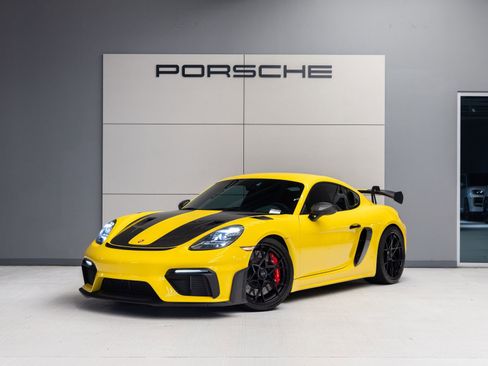 Certified 2024 Porsche 718 Cayman GT4 RS w/ Weissach Package RWD image 1