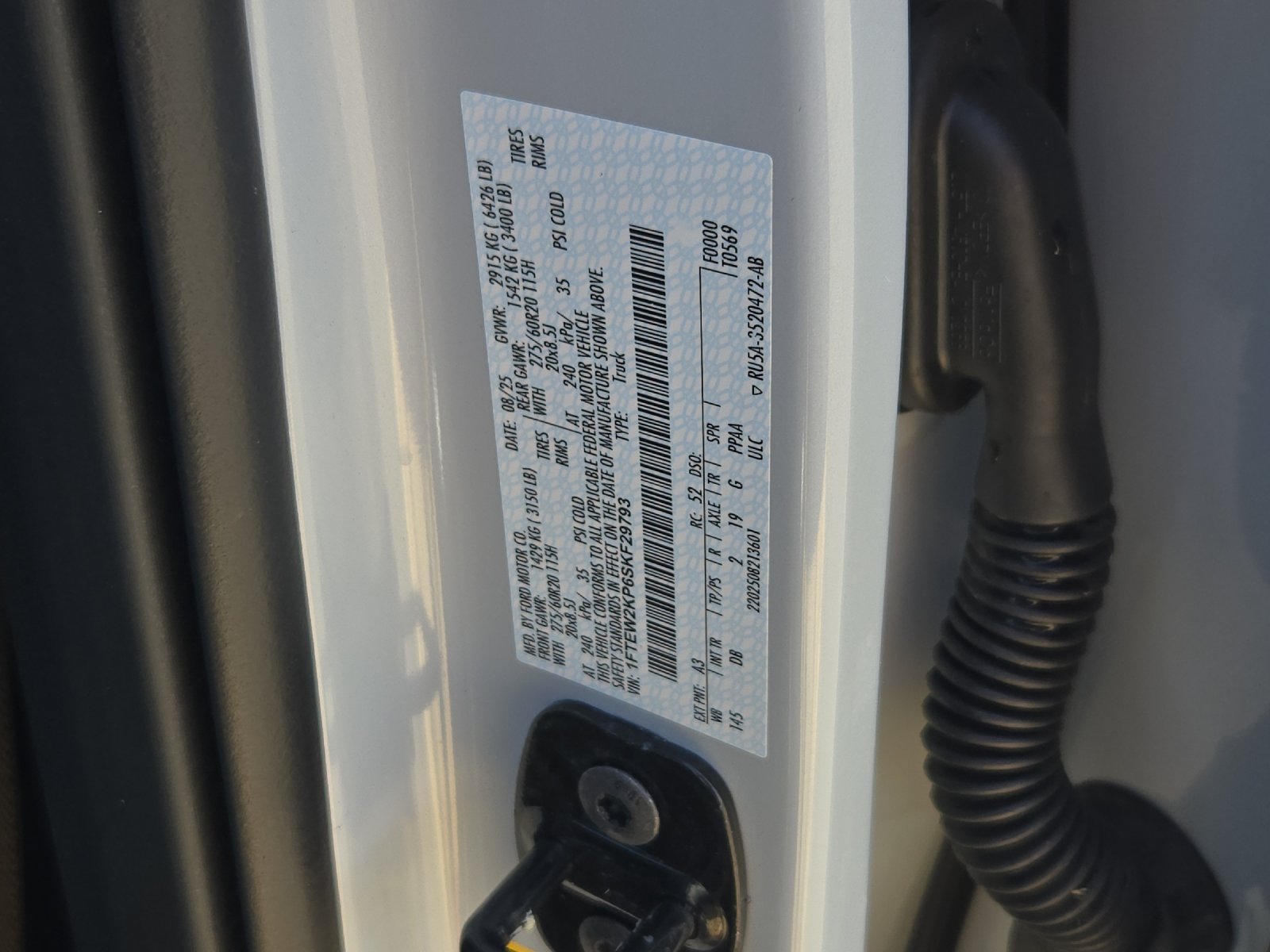 Used 2025 Ford F150 STX w/ Equipment Group 200A RWD image 25