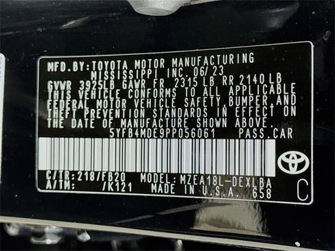 Certified 2023 Toyota Corolla LE image 16