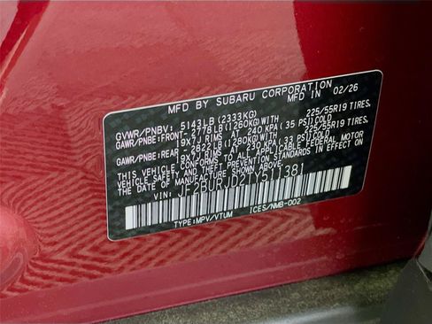 New 2026 Subaru Outback Touring XT AWD/4WD image 22