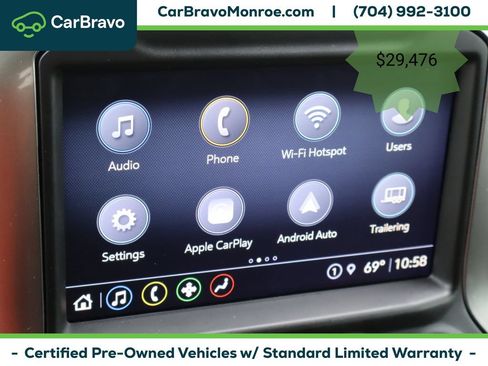 Certified 2021 Chevrolet Silverado 1500 LT Trail Boss w/ Convenience Package II AWD/4WD image 31