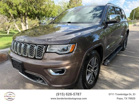 Used 2018 Jeep Grand Cherokee Overland AWD/4WD image 1