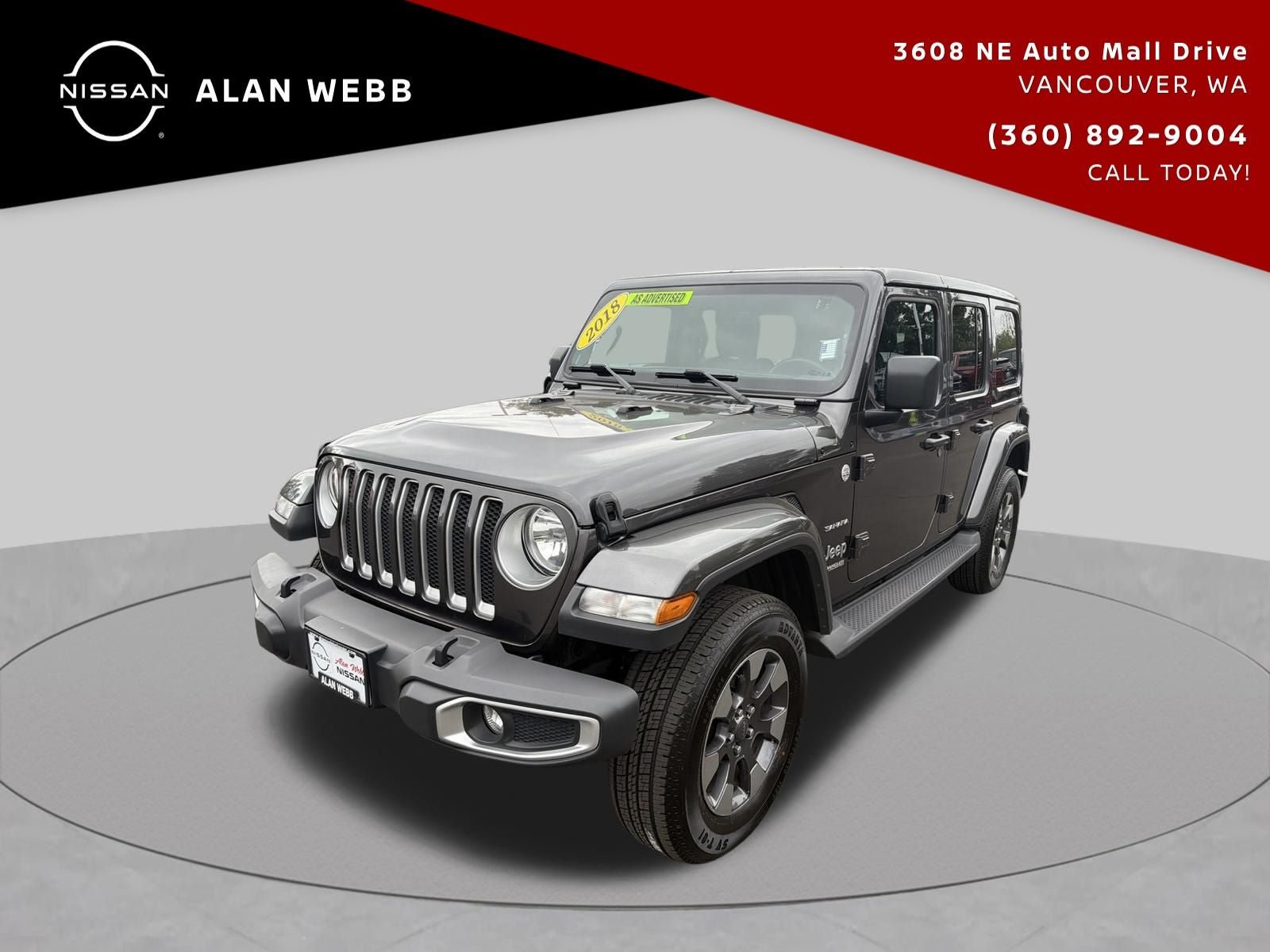 Used 2018 Jeep Wrangler Unlimited Sahara AWD/4WD image 7