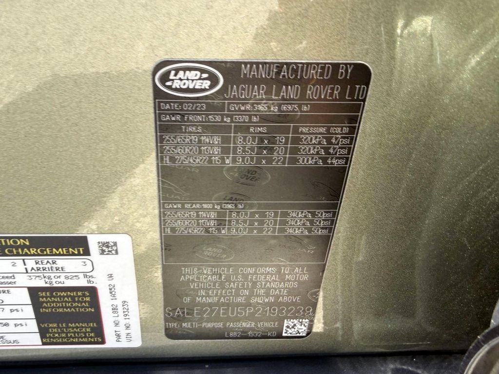 Used 2023 Land Rover Defender 110 X-Dynamic SE AWD/4WD image 17