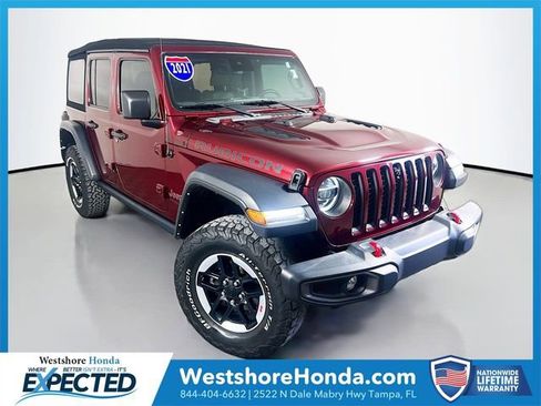 Used 2021 Jeep Wrangler Unlimited Rubicon AWD/4WD image 1