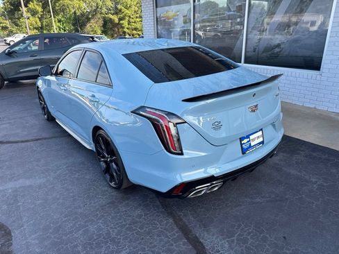Used 2025 Cadillac CT4 V w/ LPO, ONYX Package RWD image 25