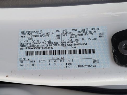 New 2026 Ford F350 XL w/ STX Appearance Package image 12