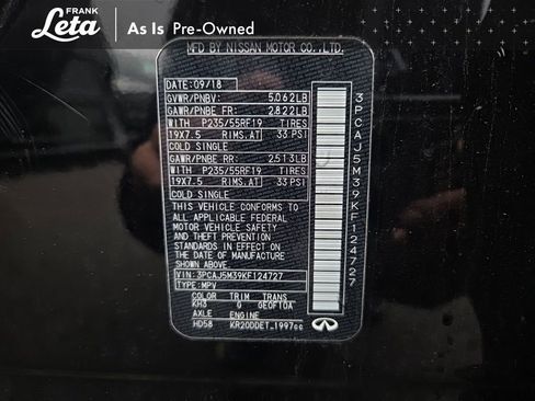 Used 2019 INFINITI QX50 Essential w/ Premium Heat Package image 36