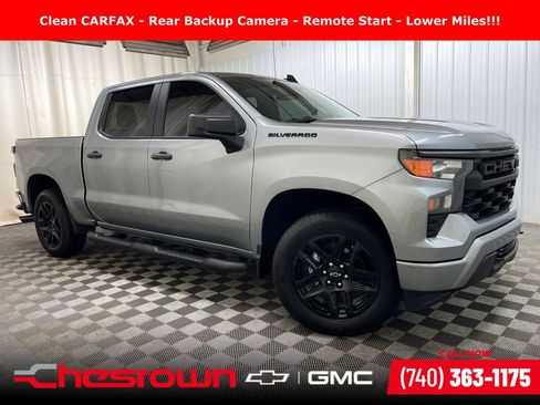 Certified 2024 Chevrolet Silverado 1500 Custom w/ Rally Edition AWD/4WD image 1