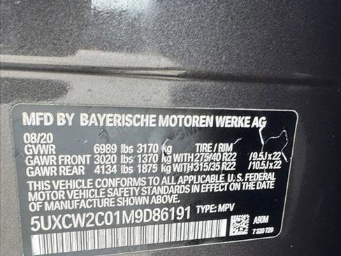 Used 2021 BMW X7 xDrive40i w/ Parking Assistance Package AWD/4WD image 22