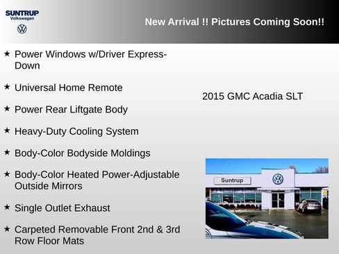 Used 2015 GMC Acadia SLT FWD image 4