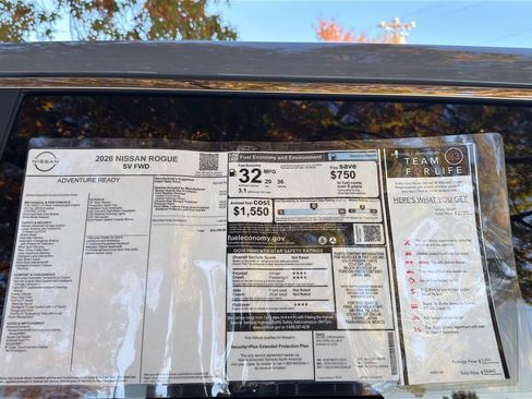 New 2026 Nissan Rogue SV image 12