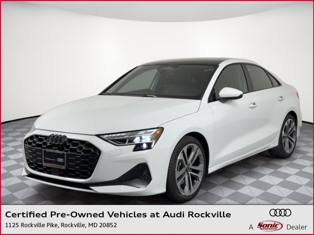 Certified 2026 Audi A3 2.0T Premium w/ Black Optic Package AWD/4WD image 1