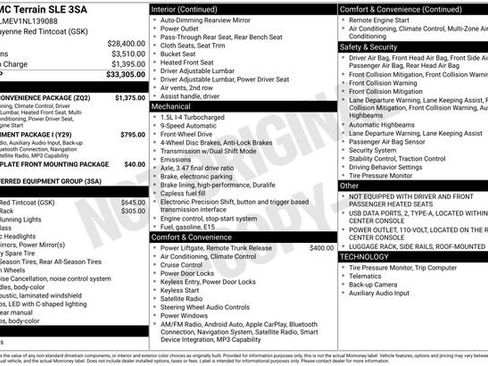 Used 2022 GMC Terrain SLE w/ Driver Convenience Package FWD image 4