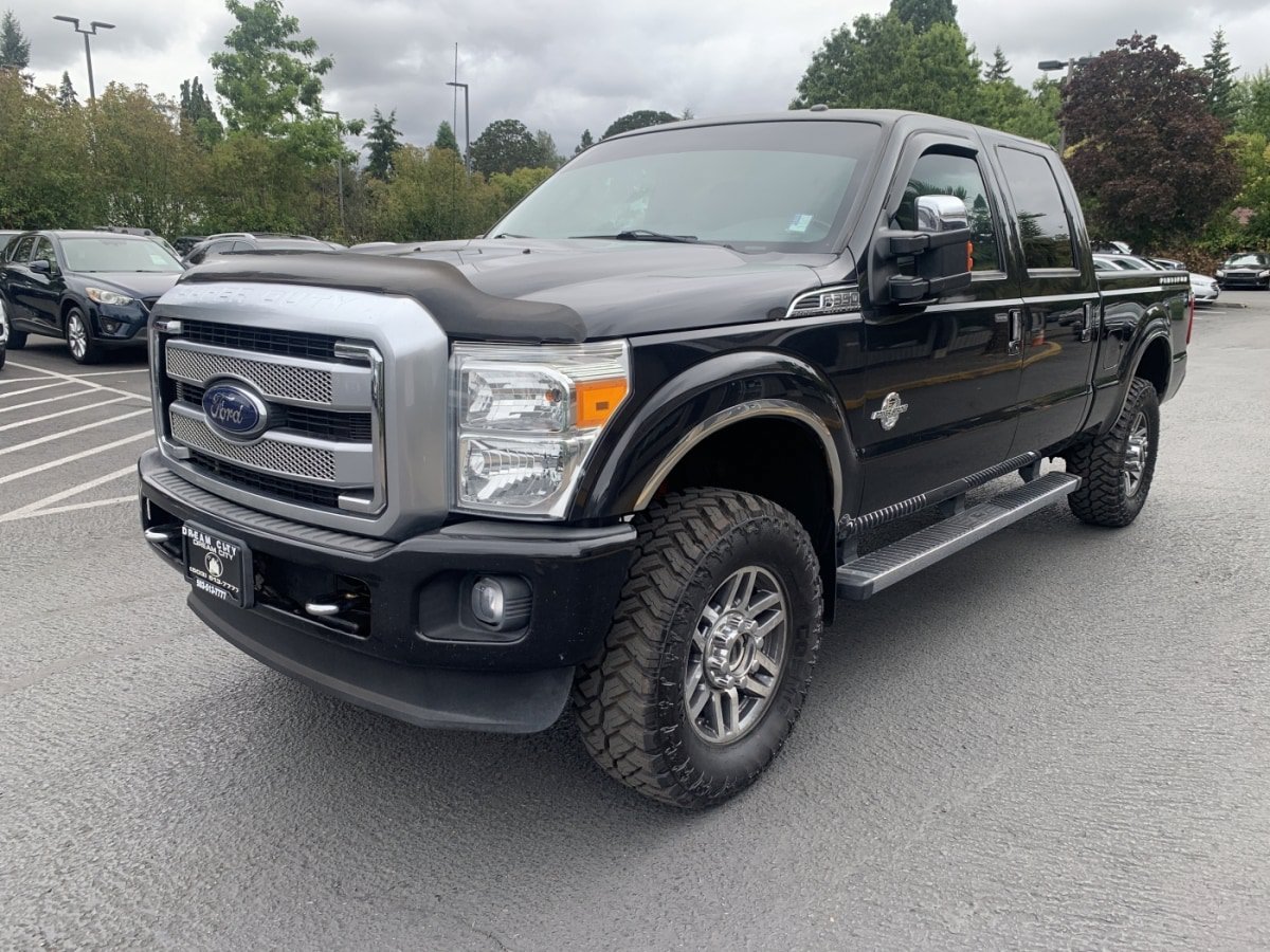 Used 2014 Ford F350 Platinum AWD/4WD image 1