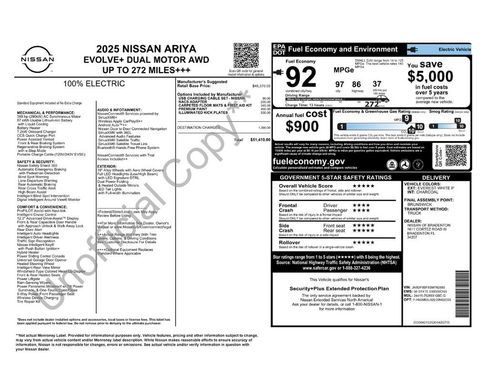 Used 2025 Nissan Ariya AWD image 17