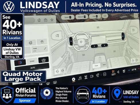 Used 2022 Rivian R1T Launch Edition AWD/4WD image 21