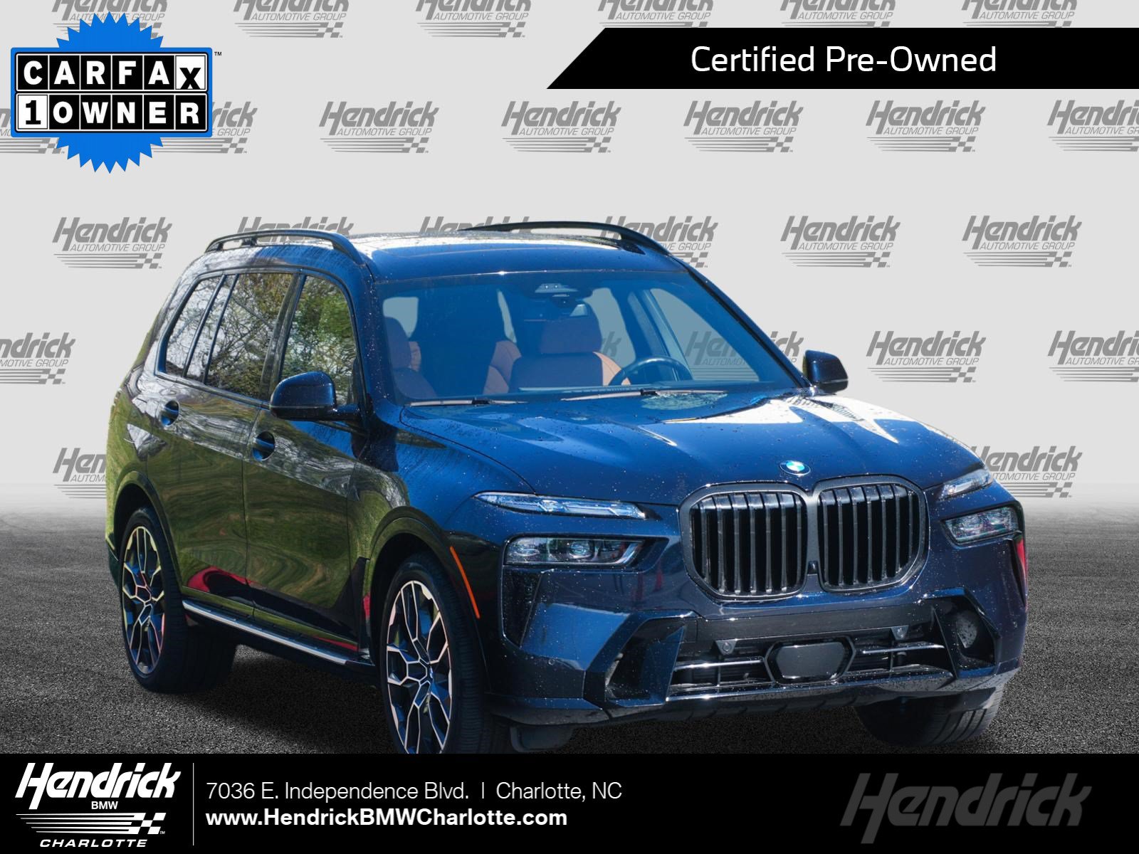 Certified 2024 BMW X7 xDrive40i w/ M Sport Package AWD/4WD image 1