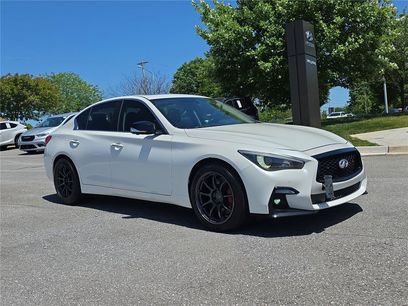 Used 2017 INFINITI Q50 Red Sport 400