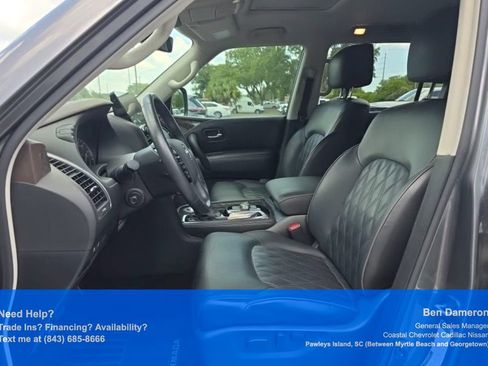 Certified 2023 Nissan Armada Platinum w/ Captain's Chairs Package RWD image 2