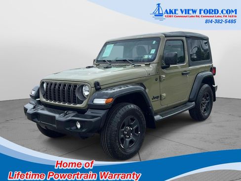 Used 2025 Jeep Wrangler Sport AWD/4WD image 1