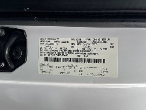 Used 2018 Ford F150 XL w/ Equipment Group 101A Mid AWD/4WD image 16