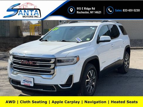 Used 2021 GMC Acadia SLE w/ Driver Convenience Package AWD/4WD image 1