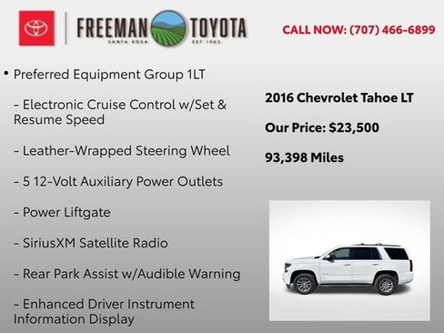 Used 2016 Chevrolet Tahoe LT image 10