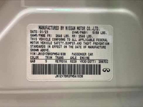 Used 2023 INFINITI Q50 Luxe w/ Cargo Package image 32