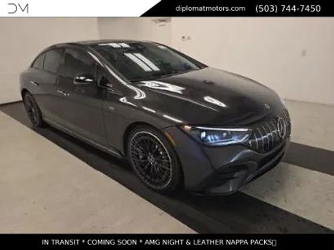 Used 2023 Mercedes-Benz EQE AMG 4MATIC Sedan image 3