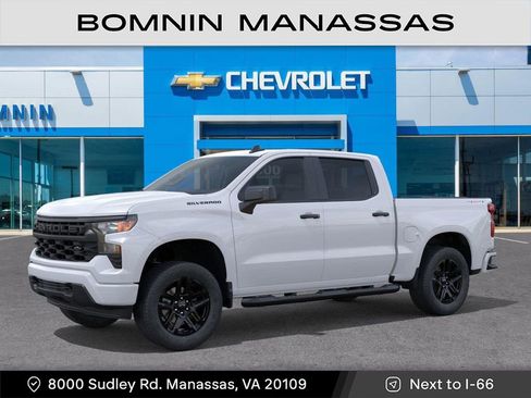 New 2026 Chevrolet Silverado 1500 Custom w/ Turbomax Blackout Package image 2
