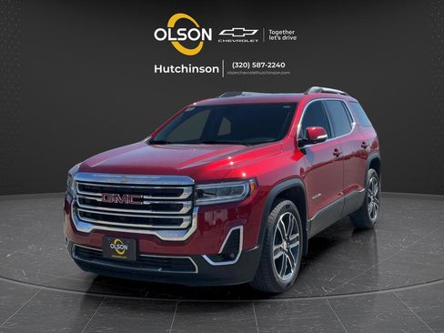 Certified 2021 GMC Acadia SLT w/ Premium Package AWD/4WD image 3