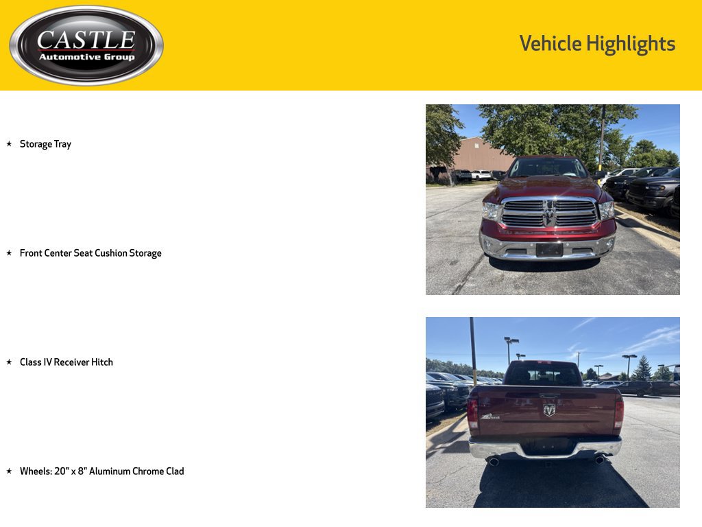 Used 2018 RAM 1500 Big Horn RWD image 20