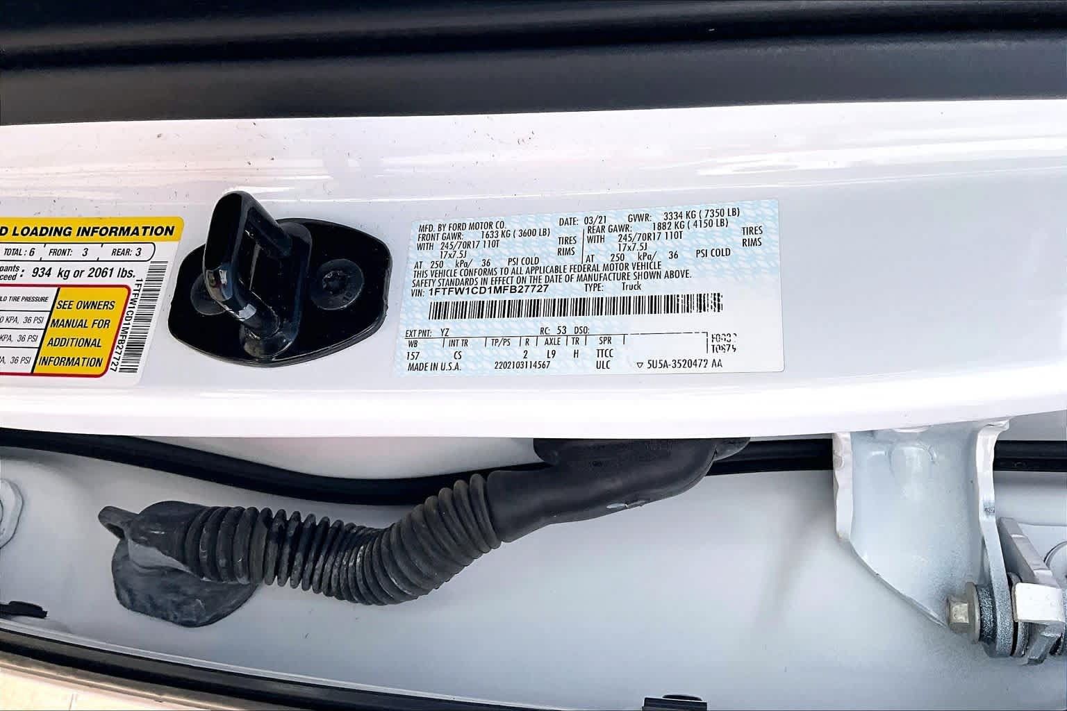 Used 2021 Ford F150 XL w/ Trailer Tow Package RWD image 23
