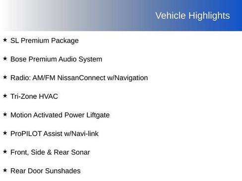 Used 2023 Nissan Rogue SL w/ SL Premium Package image 4