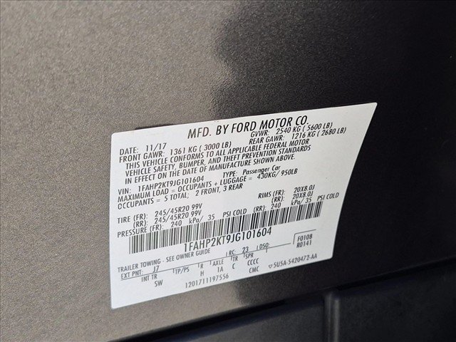 Used 2018 Ford Taurus SHO AWD/4WD image 25