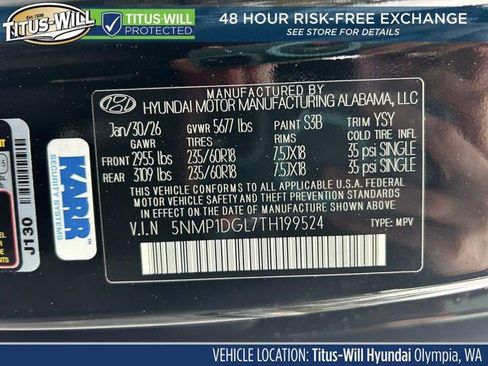 New 2026 Hyundai Santa Fe SE AWD/4WD image 70