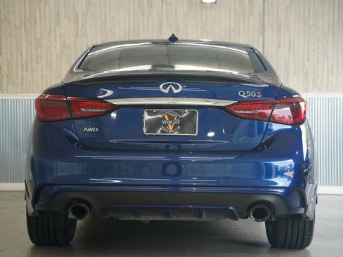Used 2019 INFINITI Q50 Red Sport 400 w/ Proactive Package AWD/4WD image 9