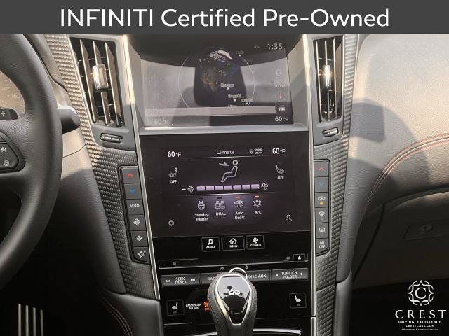 Certified 2023 INFINITI Q50 Red Sport 400 w/ Black Opal Edition RWD image 18