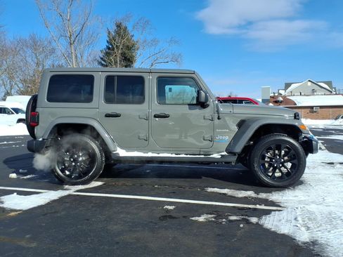 Used 2022 Jeep Wrangler Unlimited Sahara 4xe w/ Cold Weather Group image 2